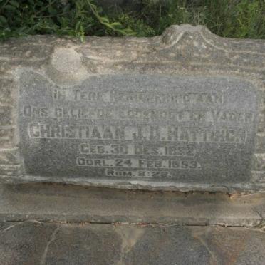 HATTINGH Christiaan J.D. 1882-1953