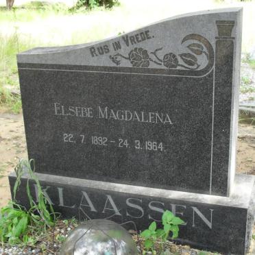 KLAASSEN Elsebe Magdalena 1892-1964