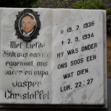 LINDE Jasper Christoffel, van der 1936-1994