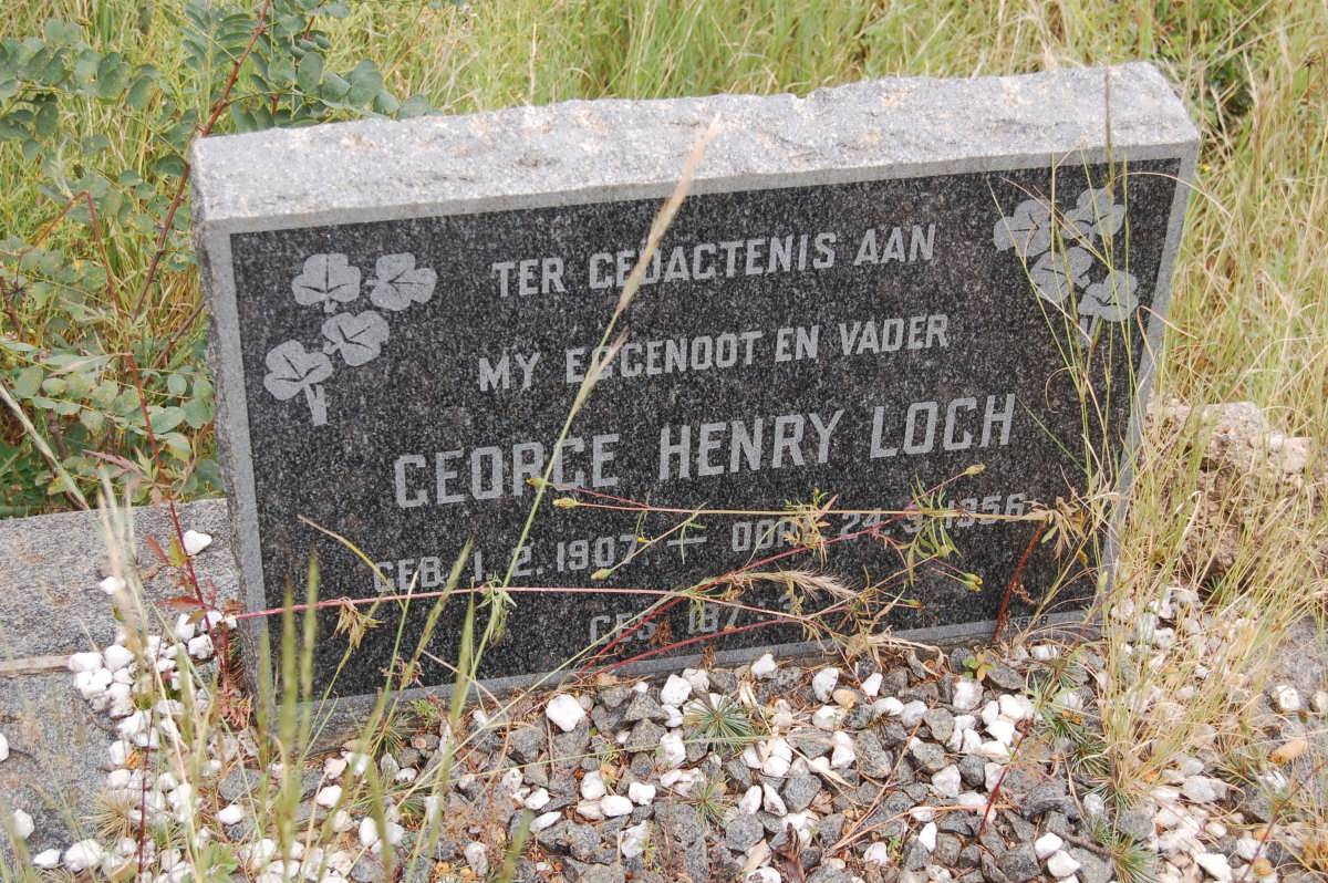 LOCH George Henry 1907-1956