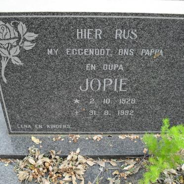 MOSTERT Jopie 1928-1992 &amp; Anna 1920-1986
