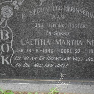 NEL Laetitia Martha 1946-1967