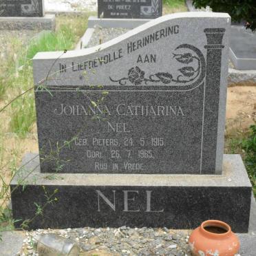 NEL Johanna Catharina nee PIETERS 1915-1965