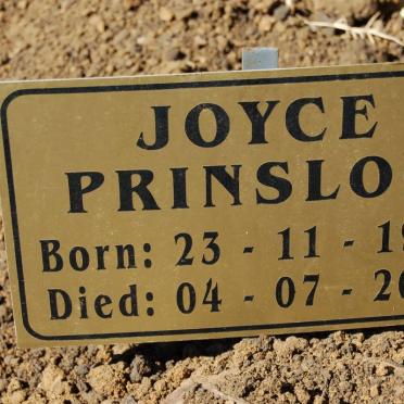 PRINSLOO Joyce 1981-2009