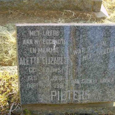 PIETERS Surnames :: Vanne PIETERS