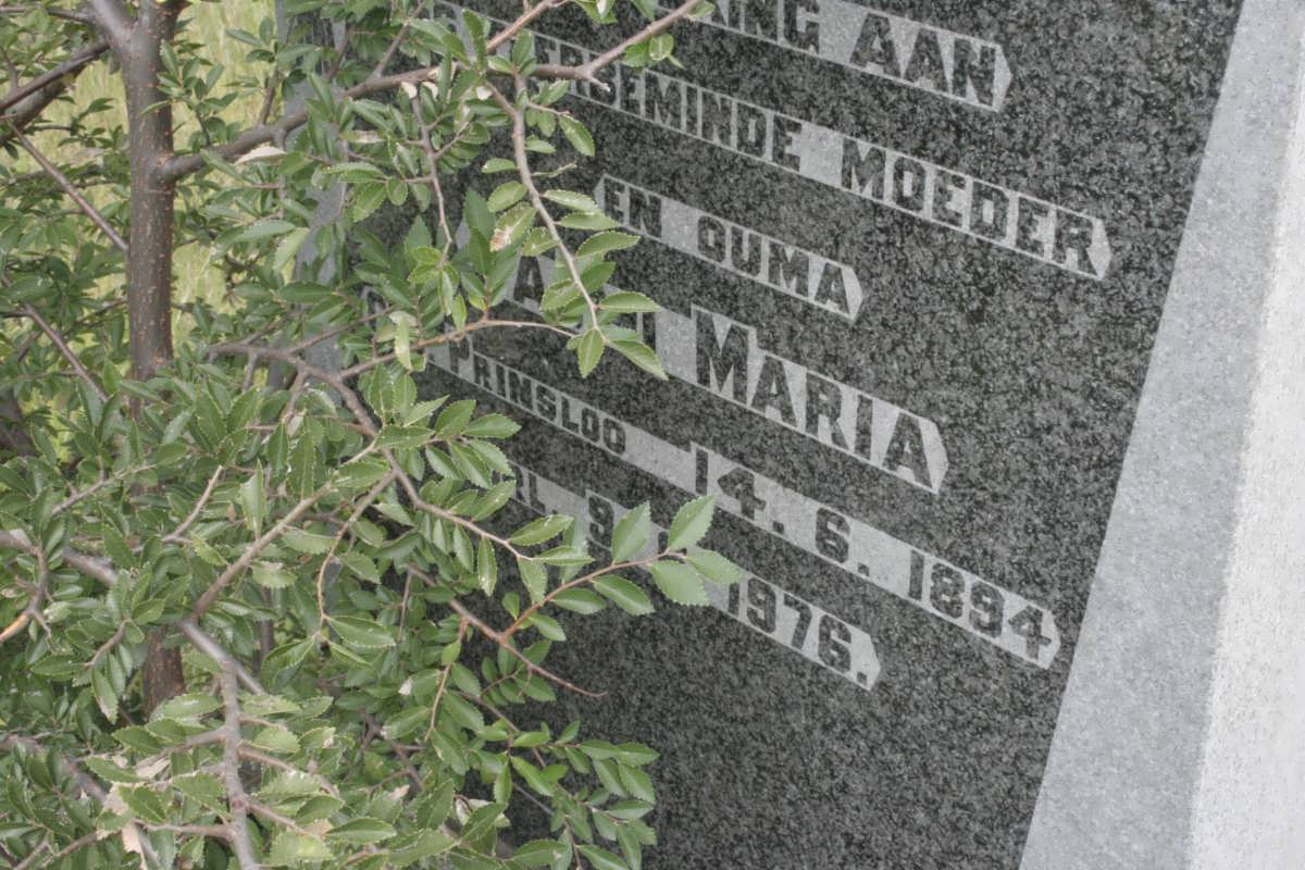 PRETORIUS ? Maria nee PRINSLOO 1894-1976