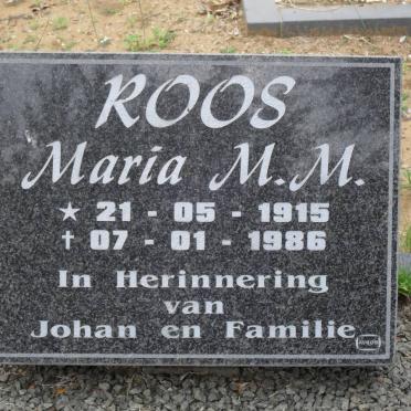 ROOS Maria M.M. 1915-1986
