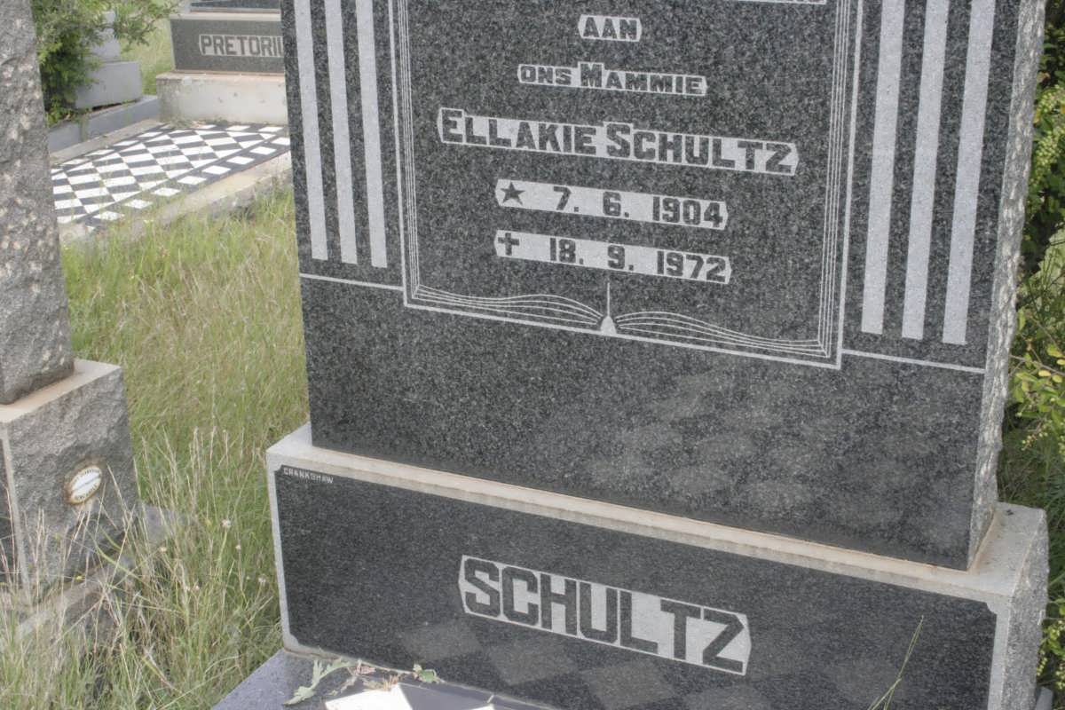 SCHULTZ  Ellakie 1904-1972