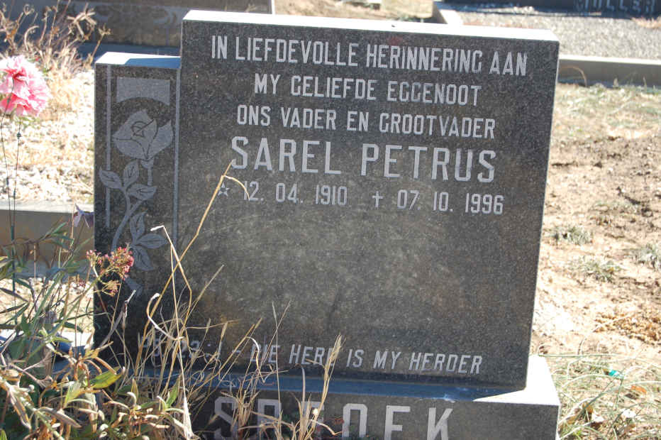 S??OEK Sarel Petrus 1910-1996