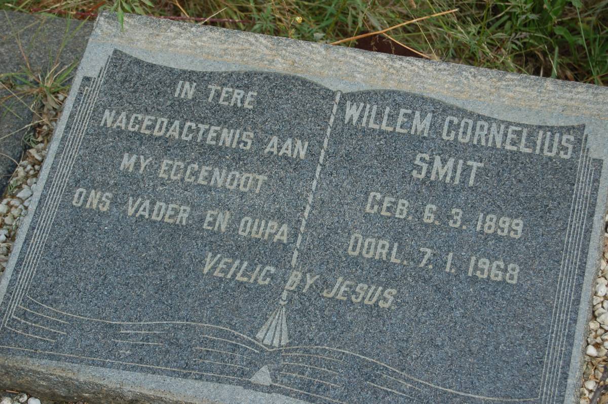 SMIT Willem Cornelius 1899-1968