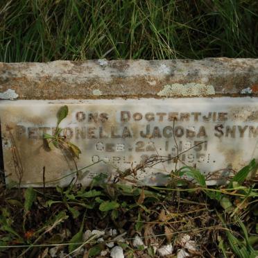 SNYMAN Petronella Jacoba 1951-1951
