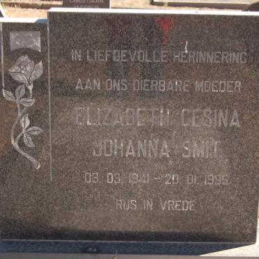 SMIT Elizabeth Gesina Johanna 1941-1995