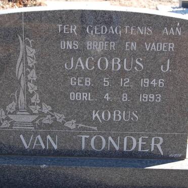 TONDER Jacobus J., van 1946-1993