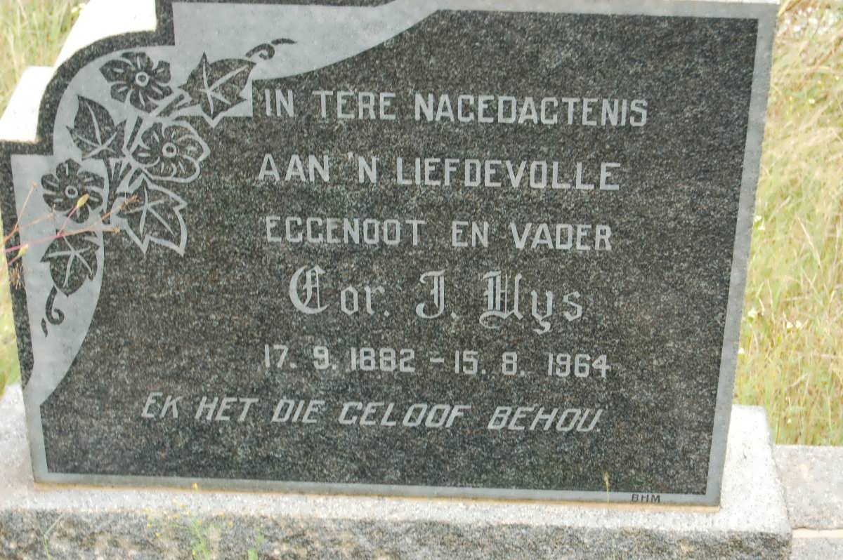 UYS Cor. J. 1882-1964