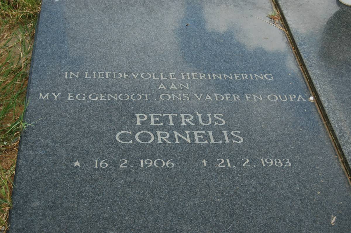 ? Petrus Cornelis 1906-1983
