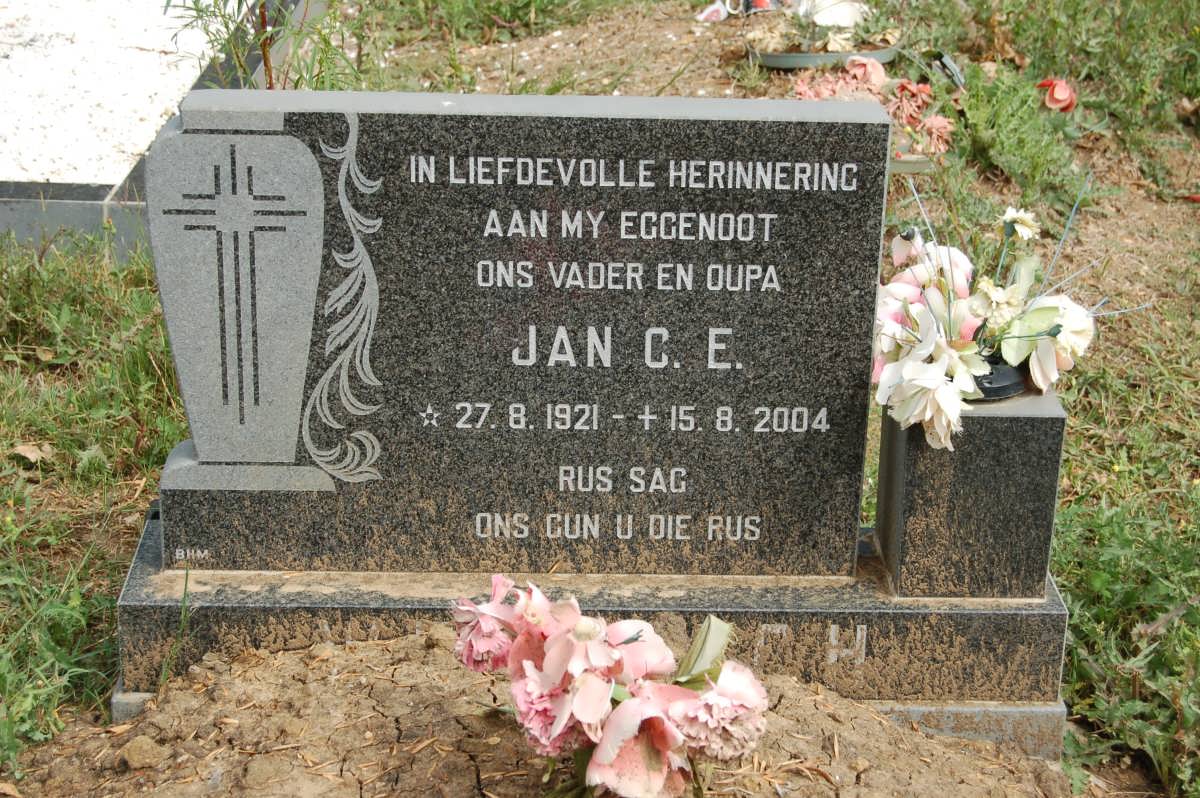 ? Jan C.E. 1921-2004