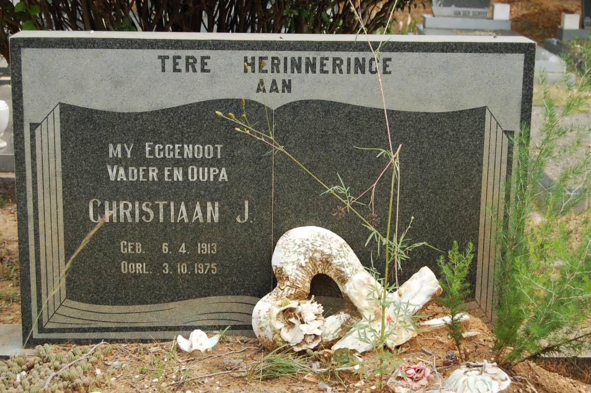? Christiaan J. 1913-1975