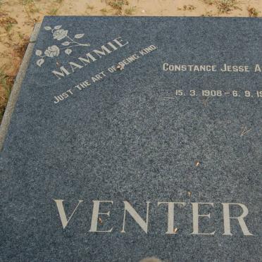 VENTER Constance Jesse nee AURET 1908-1974