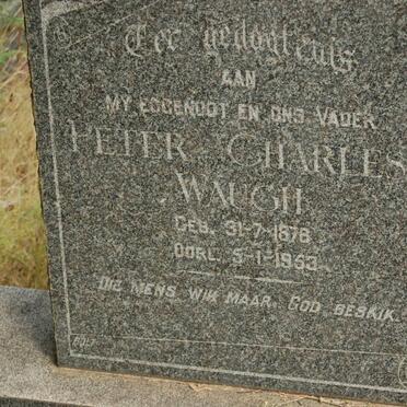 WAUGH Peter Charles 1878-1953