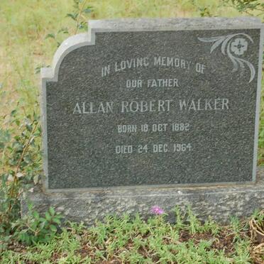WALKER Alan Robert 1882-1964 &amp; Elizabeth 1906-1962