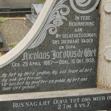 WET Susanna Magaretha, de nee PRETORIUS 1882-1961