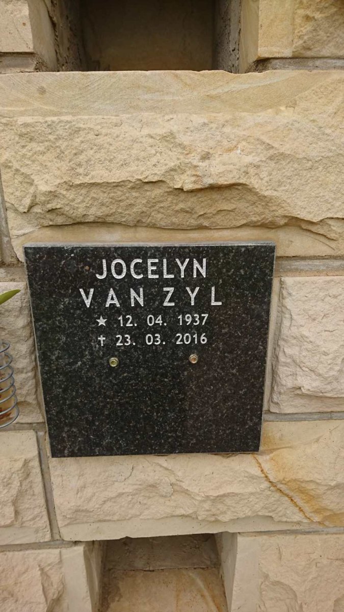 ZYL Jocelyn, van 1937-2016