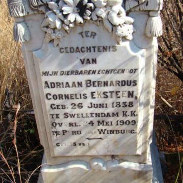 EKSTEEN Adriaan Bernardus Cornelis 1838-1909