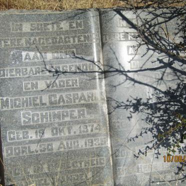 SCHIMPER Michiel C. 1874-1935