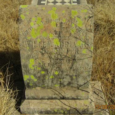 DEVENTER Willem Adriaan, van de 1914-1944