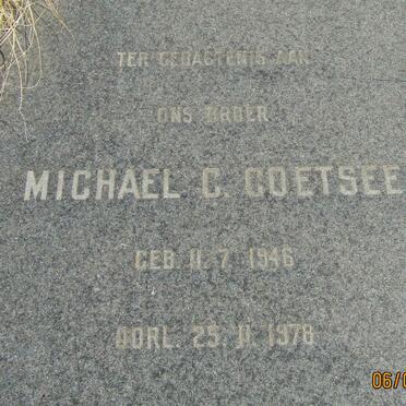 COETSEE Michael C. 1946-1978