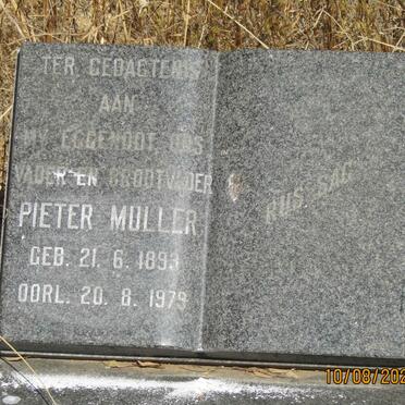 MULLER Pieter 1893-1979