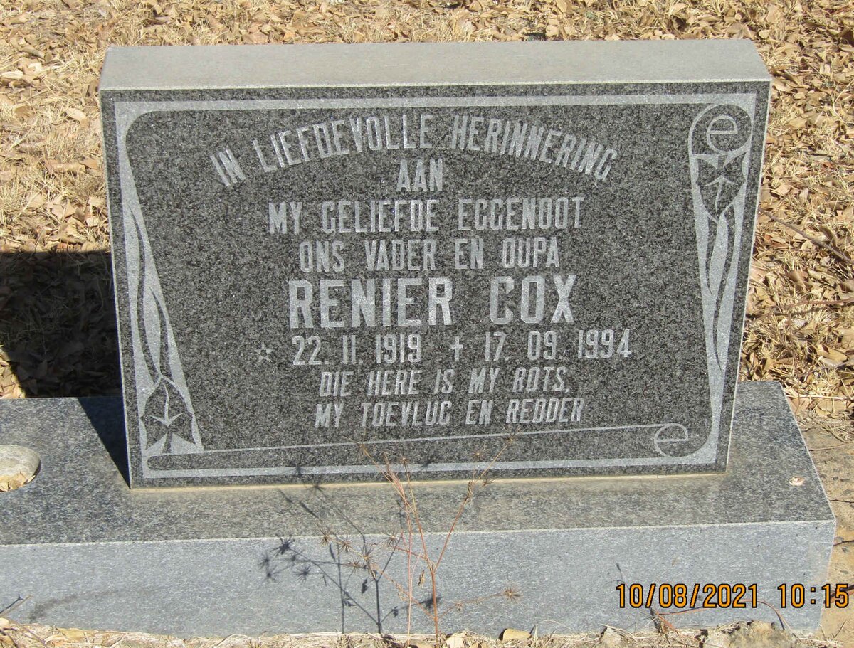 COX Renier 1919-1994