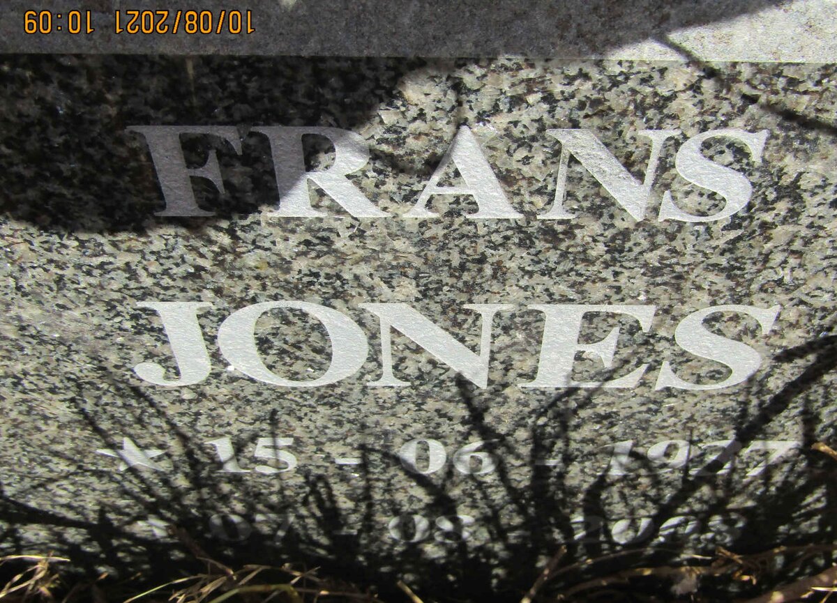 JONES Frans 1937-2008