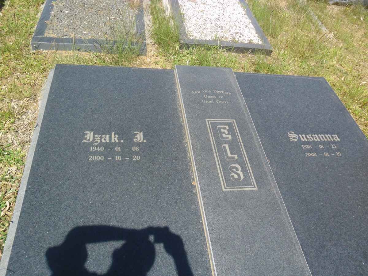 ELS Izak J. 1940-2000 &amp; Susanna 1938-2000