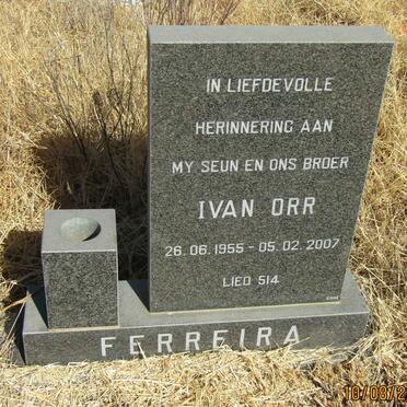 FERREIRA Ivan Orr 1955-2007