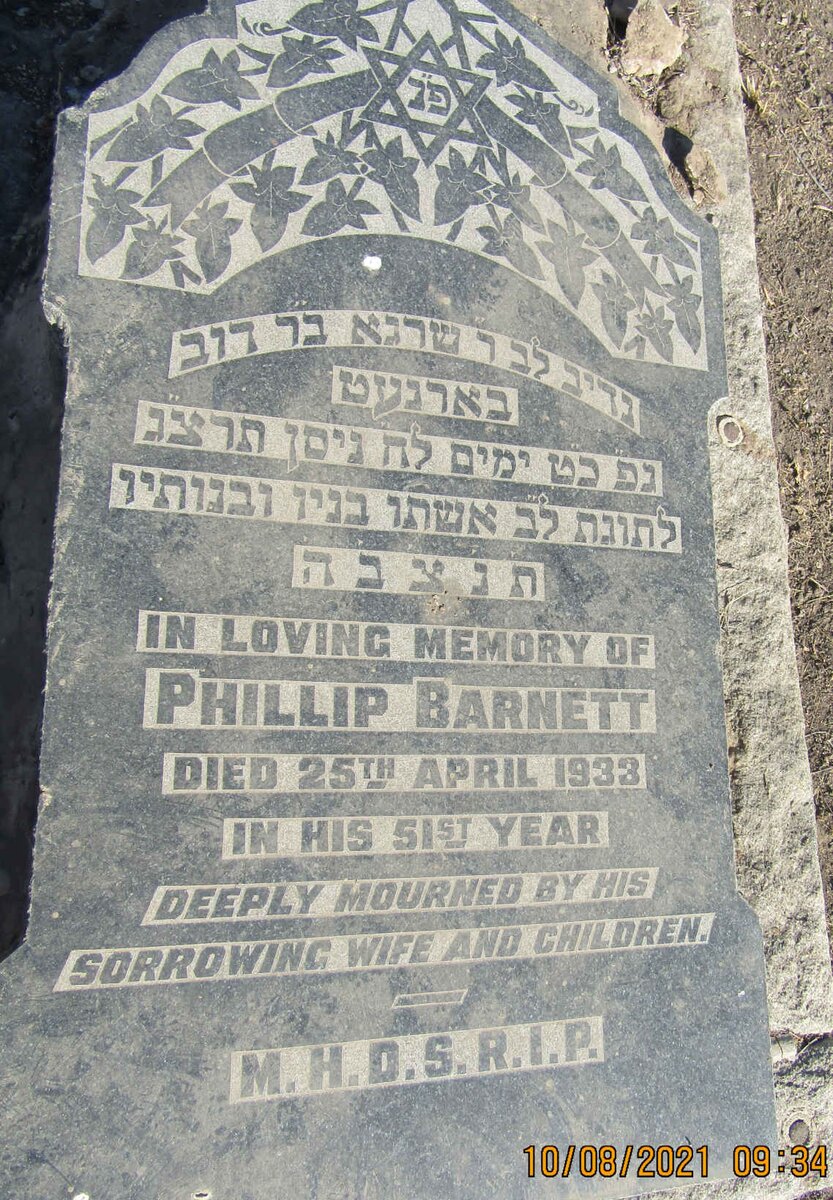 BARNETT Phillip -1933