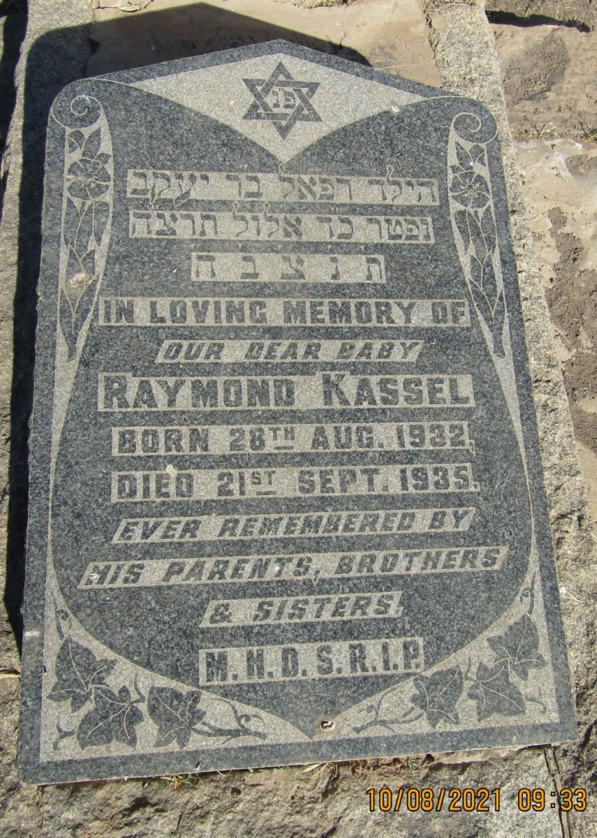 KASSEL Raymond 1932-1935