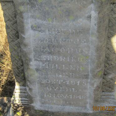 MULLER Jacobus Hendrikus 1915-1916