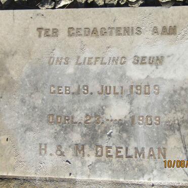 DEELMAN 1909-1909