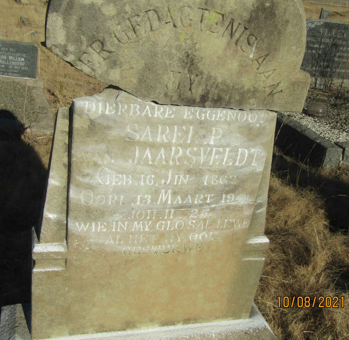 JAARSVELDT Sarel P., van 1862-1941