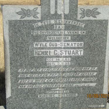 STUART Henri G. 1863-1939