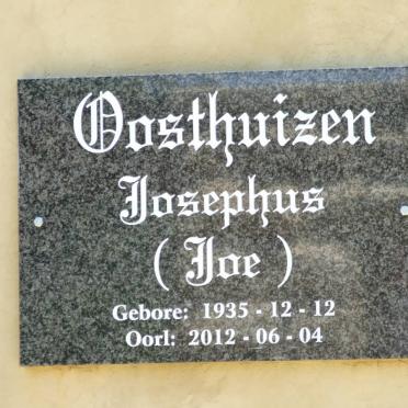 OOSTHUIZEN Josephus 1935-2012