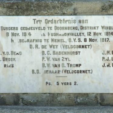 3. Rebellion Monument Plaque