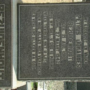 BEZUIDENHOUT Petrus Joahnnes 1910-1942