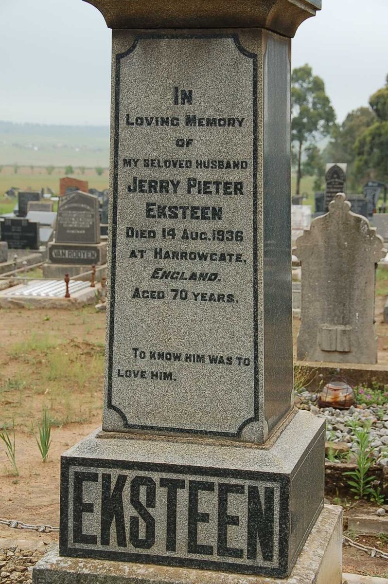 EKSTEEN Jerry Pieter -1936