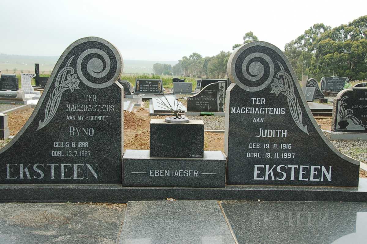 EKSTEEN Ryno 1898-1967 &amp; Judith 1916-1997
