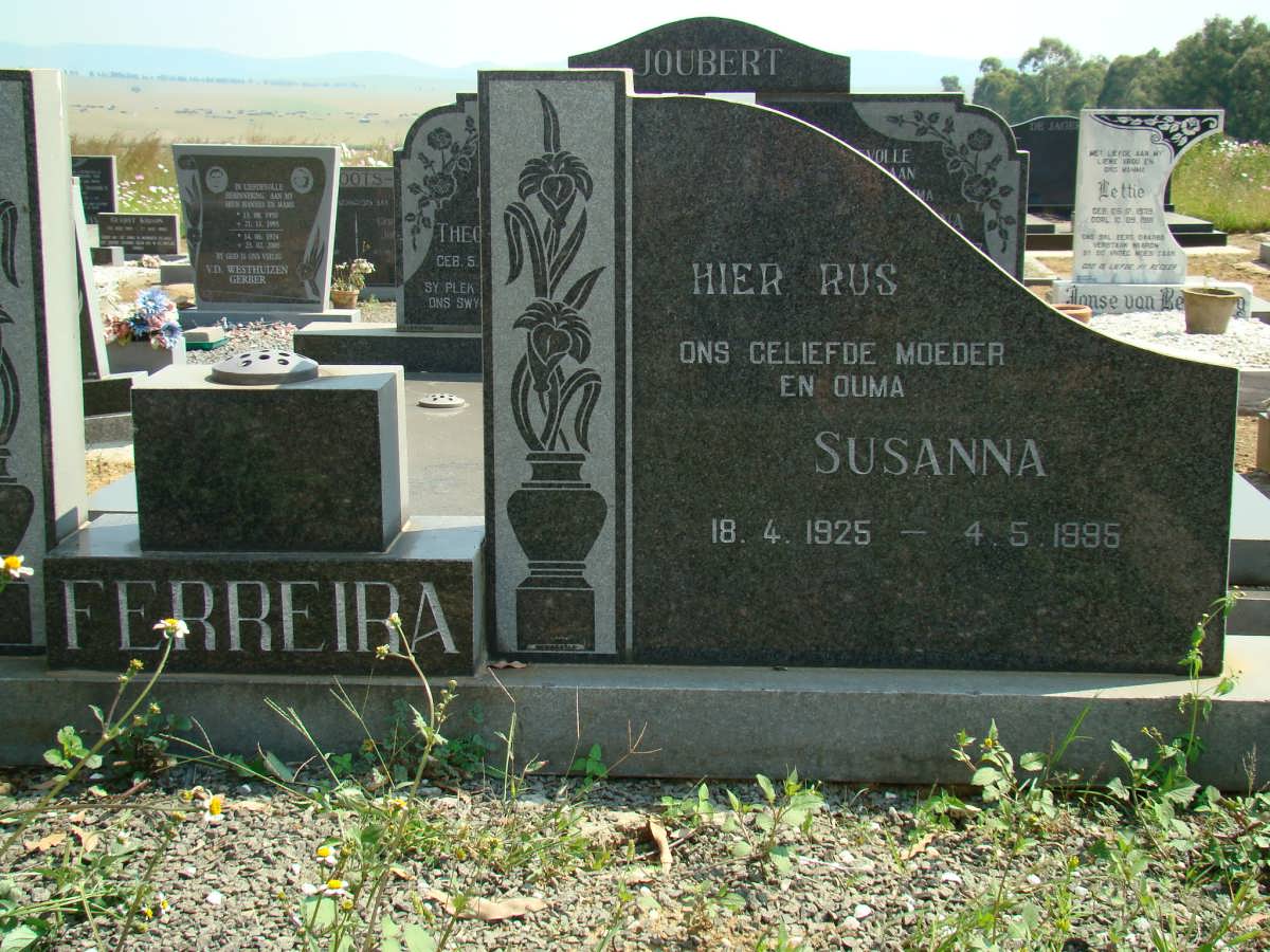 FERREIRA Susanna 1925-1995