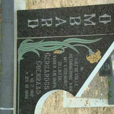 LOMBARD Gerhardus Coenraad 1912-1986