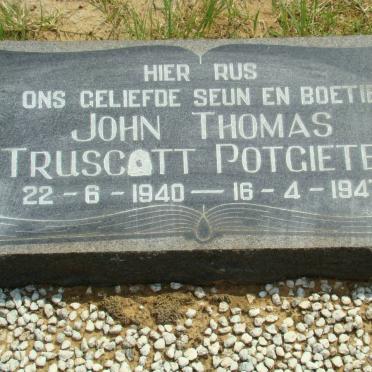 POTGIETER John Thomas Truscott 1940-1947