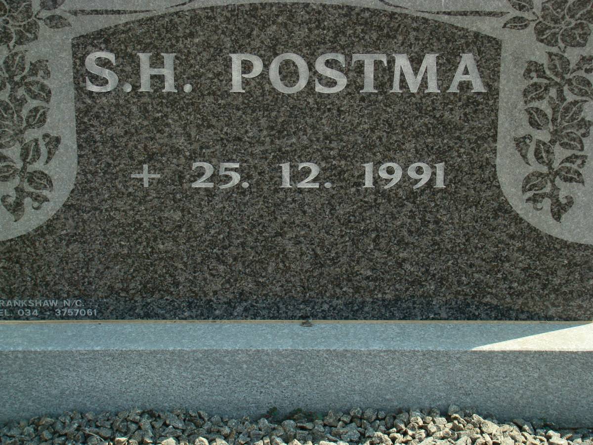 POSTMA S.H. -1991